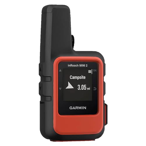 Garmin inReach Mini 2, Comunicador Satelital Compacto, Portátil Naranja