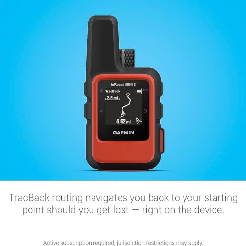 Garmin inReach Mini 2, Comunicador Satelital Compacto, Portátil Naranja