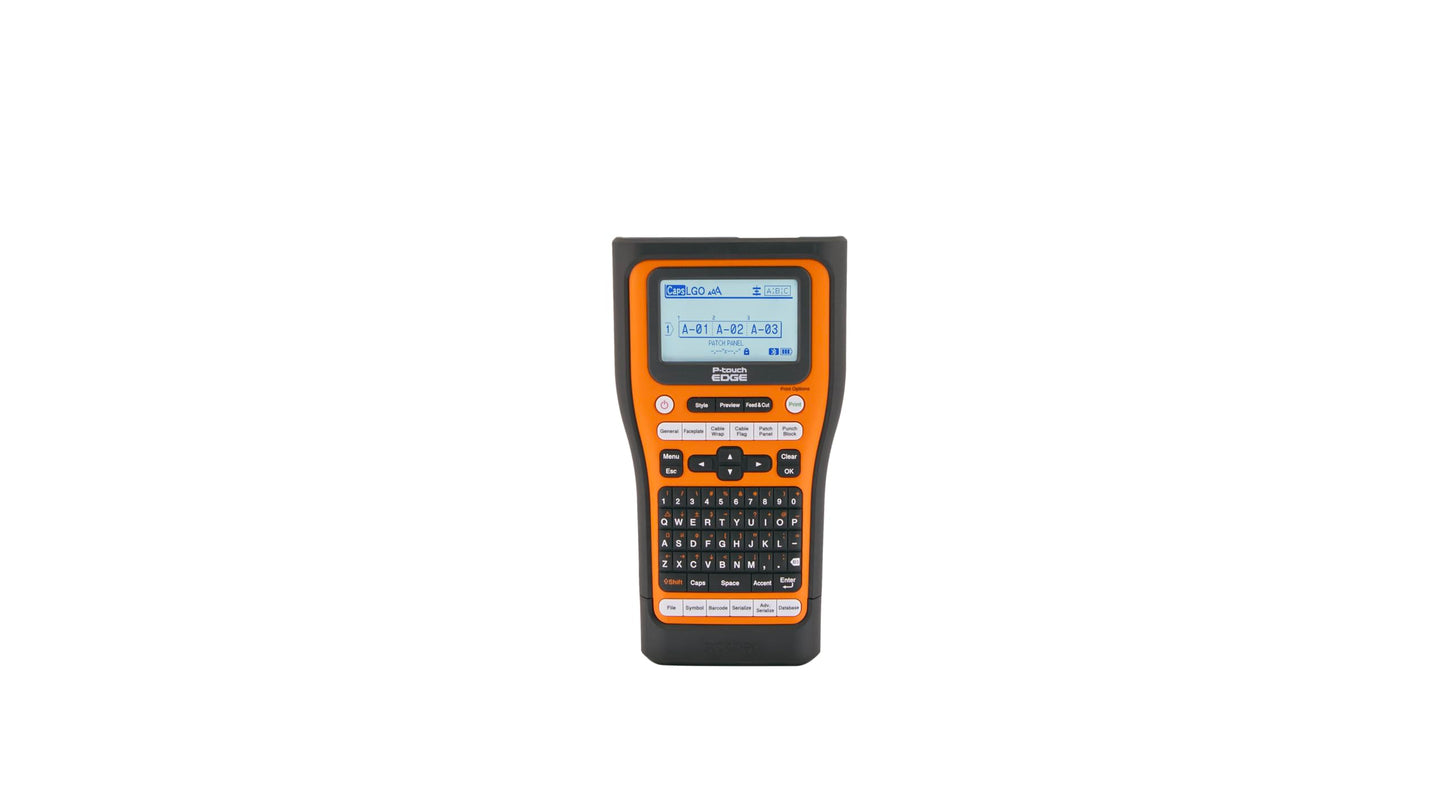 Brother PT-E560BTBP Kit Rotuladora Industrial Bluetooth con 6 Cintas