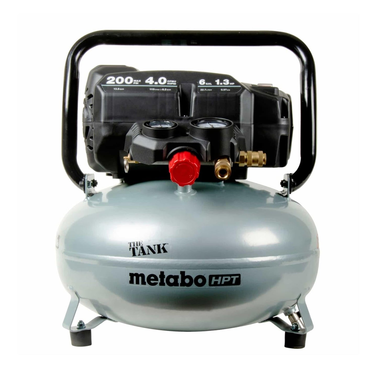Metabo HPT Compresor de Aire Portátil THE TANK 200 PSI, 6 Galones