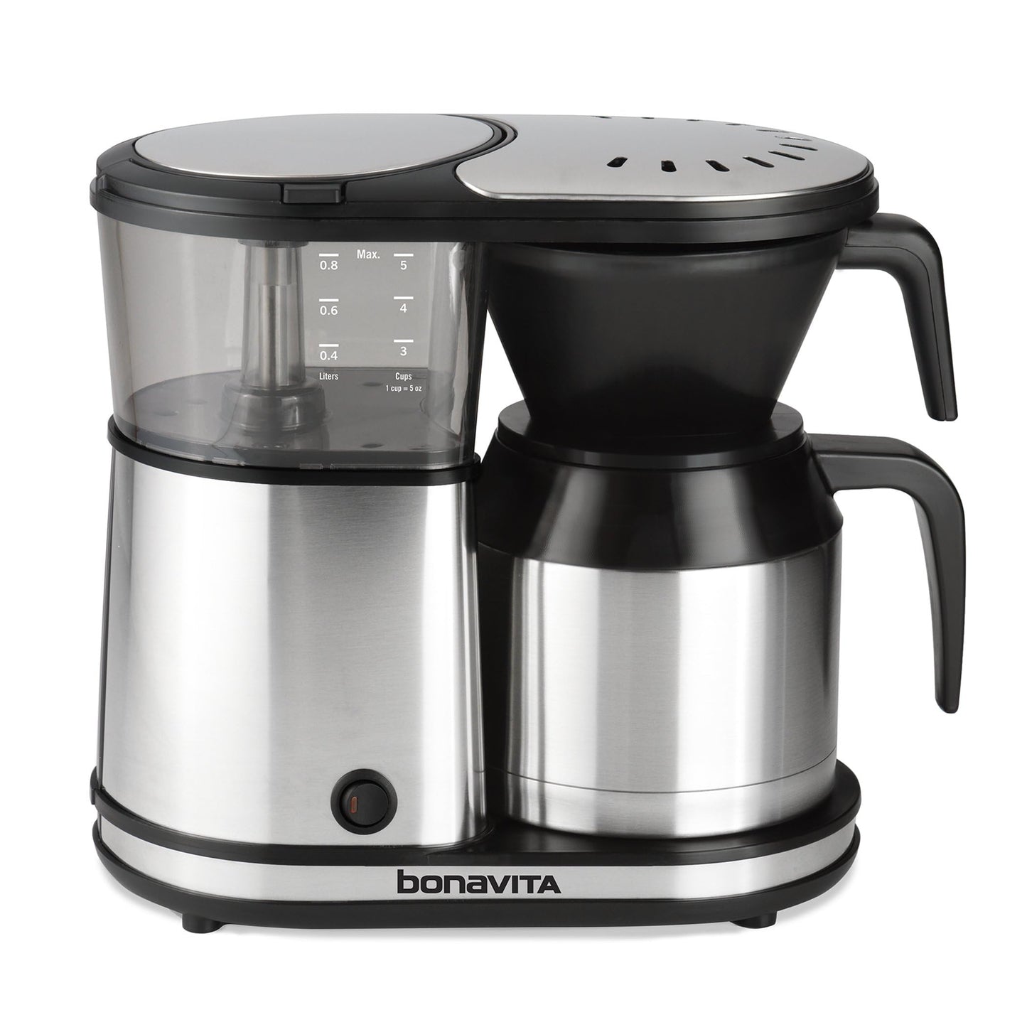 Bonavita Cafetera de Goteo 5 Tazas con Jarra Térmica, BV1500TS