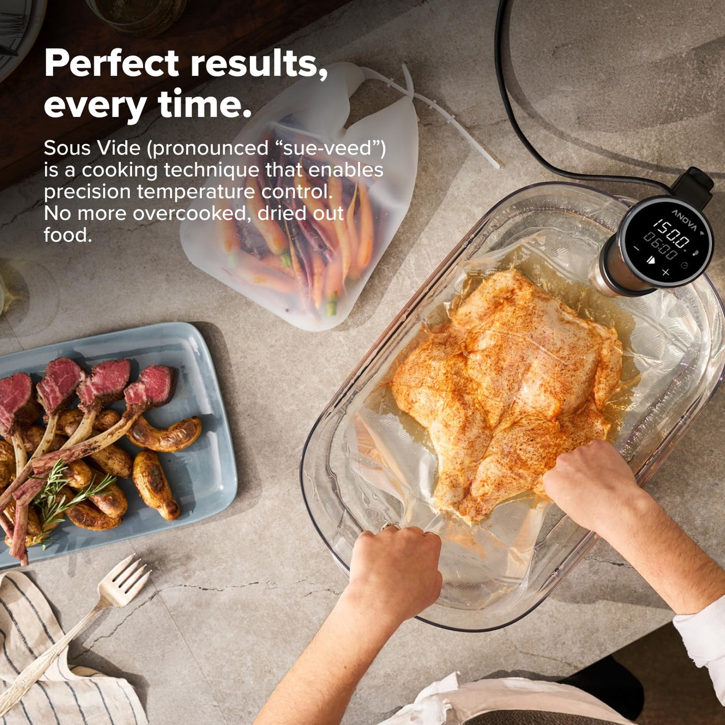 Anova Culinary Sous Vide Precision Cooker 3.0 WiFi, 1100 W