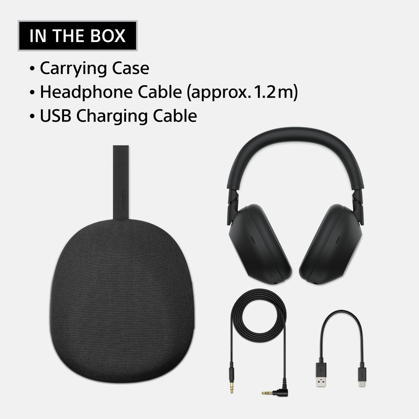 Sony WH-1000XM6 Auriculares Inalámbricos con Cancelación de Ruido, Negros