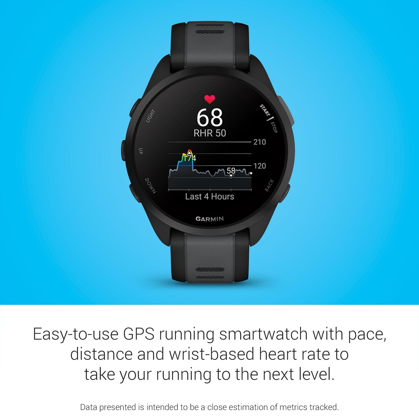 Garmin Forerunner 165 Smartwatch para Correr con GPS y Pantalla AMOLED