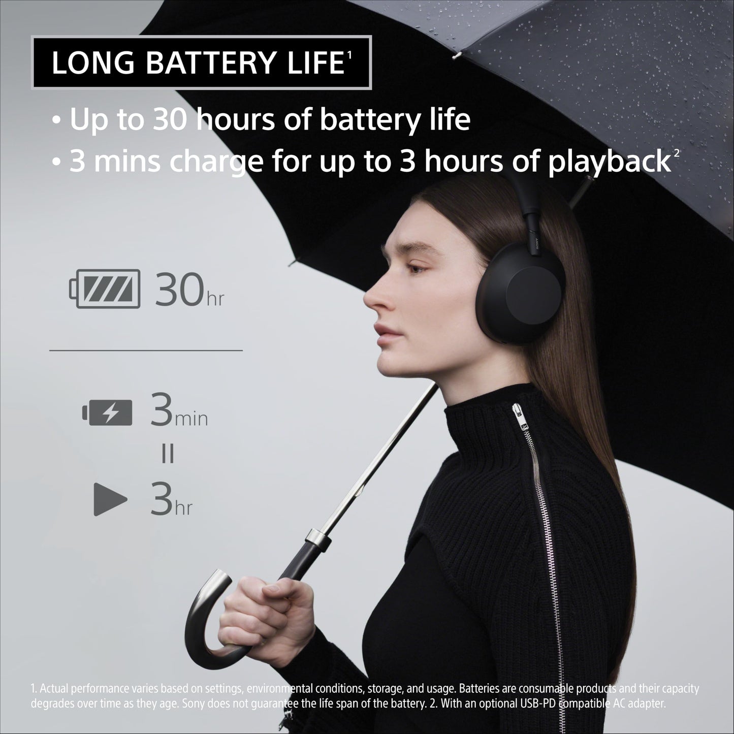 Sony WH-1000XM6 Auriculares Inalámbricos con Cancelación de Ruido, Negros